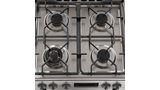 Serie 6 Cocina de gas de libre instalación PRO467 IX Acero inoxidable HSG75I42SE HSG75I42SE-6