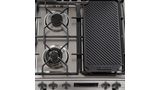 Serie 6 Cocina de gas de libre instalación PRO467 IX Acero inoxidable HSG75I42SE HSG75I42SE-5