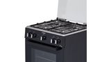 Serie 2 Cocina de gas de libre instalación PRO423 NG Negro HSG18N21SE HSG18N21SE-2