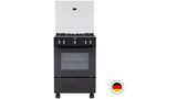 Serie 2 Cocina de gas de libre instalación PRO423 NG Negro HSG18N21SE HSG18N21SE-5