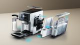 Helautomatisk kaffemaskin EQ700 integral Rostfritt stål, Vattentank TQ705R03 TQ705R03-13