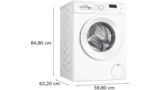 Serie 2 Tvättmaskin, frontmatad 8 kg max. 1200 varv/min WGE03200SN WGE03200SN-8