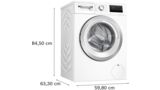 Series 4 Washing machine, front loader 9 kg 1400 rpm WAN28259GB WAN28259GB-5