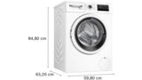Serie 4 Lavadora de carga frontal 8 kg 1400 r.p.m., Blanco WAN28287ES WAN28287ES-6