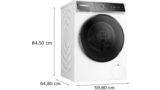 Serie 8 Tvättmaskin, frontmatad 10 kg 1600 v/min WGB256ABSN WGB256ABSN-5