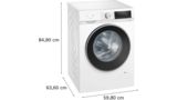 iQ500 Tvättmaskin, frontmatad 9 kg max. 1400 varv/min WG44G2ZBDN WG44G2ZBDN-6