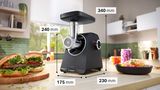 Serie 4 Köttkvarn MultiPower Series 4 1900 W Svart, svart MFWS430B MFWS430B-4