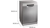 Series 6 Free-standing dishwasher 60 cm Brushed steel anti-fingerprint SMS6HAI01A SMS6HAI01A-5