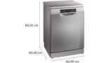 Series 6 free-standing dishwasher 60 cm silver inox SMS6HCI01A SMS6HCI01A-5