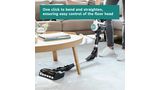 Cordless handstick vacuum cleaner Unlimited 7 Aqua White BCS71HYGGB BCS71HYGGB-5