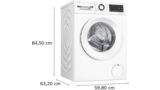 Serie 6 Tvättmaskin, frontmatad 10 kg max. 1400 v/min WGG254FTSN WGG254FTSN-5