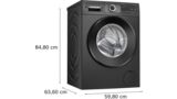 Series 4 washing machine, front loader 8 kg 1400 rpm WGA1340TIN WGA1340TIN-5