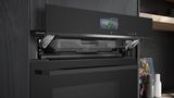 iQ700 Inbyggnadsugn med fullSteam 60 x 60 cm Svart HS736G1B2 HS736G1B2-5