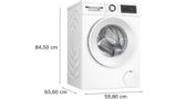 Serie 6 Vaskemaskine 9 kg maks. 1600 omdr./min. WGG246Z1SN WGG246Z1SN-6