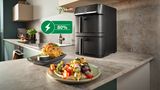 Serie 6 Freidora de Aire doble vertical Negro MAFD661B0 MAFD661B0-5