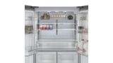 800 Series French Door Bottom Mount Refrigerator 36'' Black stainless steel B36CT80SNB B36CT80SNB-10