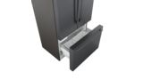 800 Series French Door Bottom Mount Refrigerator 36'' Black stainless steel B36CT80SNB B36CT80SNB-12