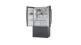 800 Series French Door Bottom Mount Refrigerator 36'' Black stainless steel B36CT80SNB B36CT80SNB-8