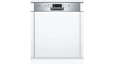 Series 6 semi-integrated dishwasher 60 cm Stainless steel SMI53E05GB SMI53E05GB-1