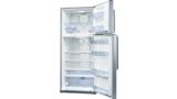 Series 4 Free-standing fridge-freezer with freezer at top 177 x 76.8 cm Stainless steel look KDN64VL20N KDN64VL20N-2