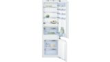 Serie | 6 Built-in fridge-freezer with freezer at bottom 177.2 x 55.8 cm flat hinge KIS87AF30G KIS87AF30G-1