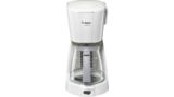 Filter-Kaffeemaschine CompactClass Primärfarbe: weiß, Sekundärfarbe: hellgrau TKA3A011 TKA3A011-1