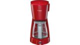 Filter-Kaffeemaschine CompactClass Primärfarbe: rot, Sekundärfarbe: hellgrau TKA3A014 TKA3A014-1