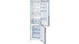 Serie | 4 NoFrost, Kombinált hűtő / fagyasztó Inoxlook ajtók KGN39VL21 KGN39VL21-1
