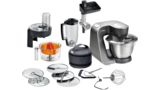 Series 4 Kitchen Machine MUM 5 Home Professional 900 W Black, Brushed stainless steel MUM57860 MUM57860-1