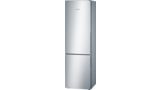 Serie | 6 Szabadonálló, alulfagyasztós hűtő-fagyasztó kombináció Inox-look KGE39DL40 KGE39DL40-2