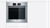 Serie | 8 Built-in single multi-function activeClean oven HBG78R750B brushed steel HBG78R750B HBG78R750B-3