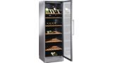 Serie 8 Vinoteca con puerta de cristal  186 x 59.5 cm KSW38940 KSW38940-3