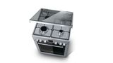 Serie | 4 Mașină de gătit mixtă (gaz/electric) Inox HGV745250 HGV745250-5