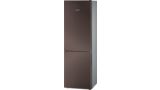 Serie | 4 Réfrigérateur-congélateur pose libre avec compartiment congélation en bas 186 x 60 cm Brun KGV36VD32S KGV36VD32S-1