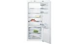 Serie 8 Einbau-Kühlschrank mit Gefrierfach 140 x 56 cm Flachscharnier KIF52AFF0 KIF52AFF0-1