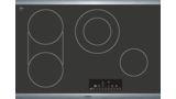 Electric Cooktop Black, surface mount with frame NET8066SUC NET8066SUC-1