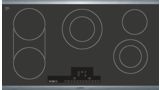 Electric Cooktop Black, surface mount with frame NET8666SUC NET8666SUC-1