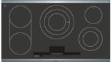 Electric Cooktop 36'' Black, surface mount with frame NETP666SUC NETP666SUC-1