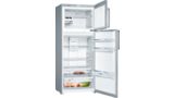Series 4 Free-standing fridge-freezer with freezer at top 171 x 70 cm Stainless steel look KDN53VL20T KDN53VL20T-1