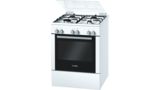 Serie | 4 free-standing energy 1/energy 2 mixed cooker (f.e. free-standing induction/gas mixed cooker) White HGV524322Z HGV524322Z-1