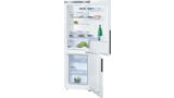 Serie | 6 free-standing fridge-freezer with freezer at bottom KGE36DW40 KGE36DW40-1