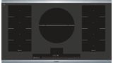 Series 8 Induction Cooktop Black, surface mount with frame NITP666SUC NITP666SUC-1