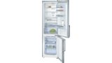Serie | 6 NoFrost, Kombinált hűtő / fagyasztó Inoxlook ajtók KGN39XL32 KGN39XL32-1