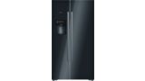 Series 8 Side-by-side fridge-freezer 175.6 x 91.2 cm Black KAD92SB30 KAD92SB30-1