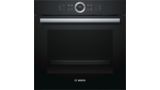 Series 8 Built-in oven 60 x 60 cm Black HBG634BB1 HBG634BB1-1