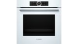 Series 8 Built-in oven 60 x 60 cm White HBG675BW1 HBG675BW1-1
