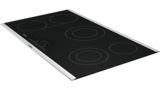 Electric Cooktop Black, surface mount with frame NET8666SUC NET8666SUC-4