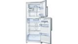 Serie | 4 free-standing fridge-freezer with freezer at top KDN42BL121 KDN42BL121-1