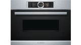Serie | 8 Compacte oven met magnetron 60 cm RVS CMG676BS2 CMG676BS2-1