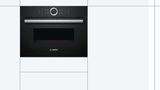 Serie 8 Compacte oven met microgolffunctie 60 x 45 cm Zwart CMG633BB1 CMG633BB1-2